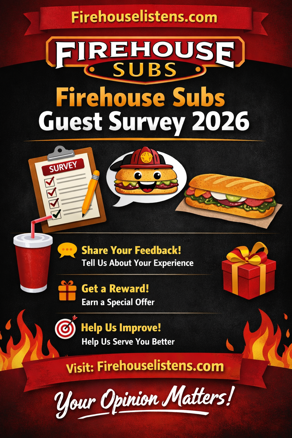 Firehouse Subs Guest Survey