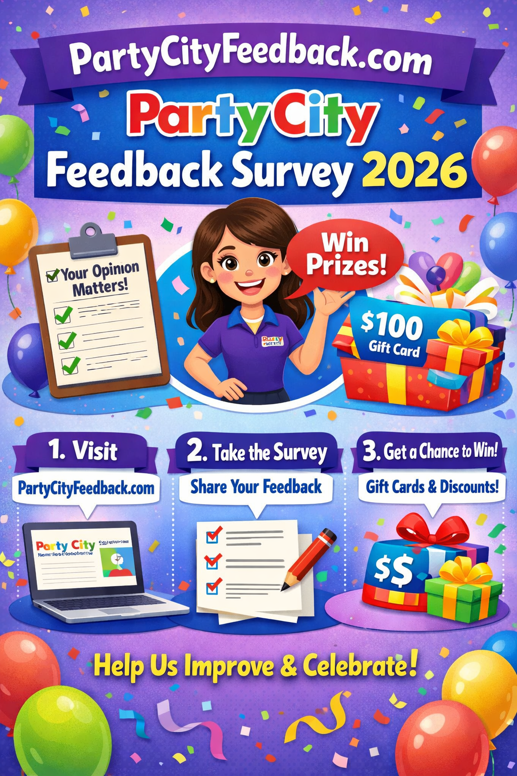 Party City Feedback Survey