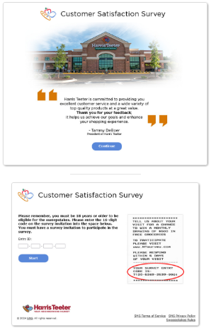 Harris Teeter Customer Survey